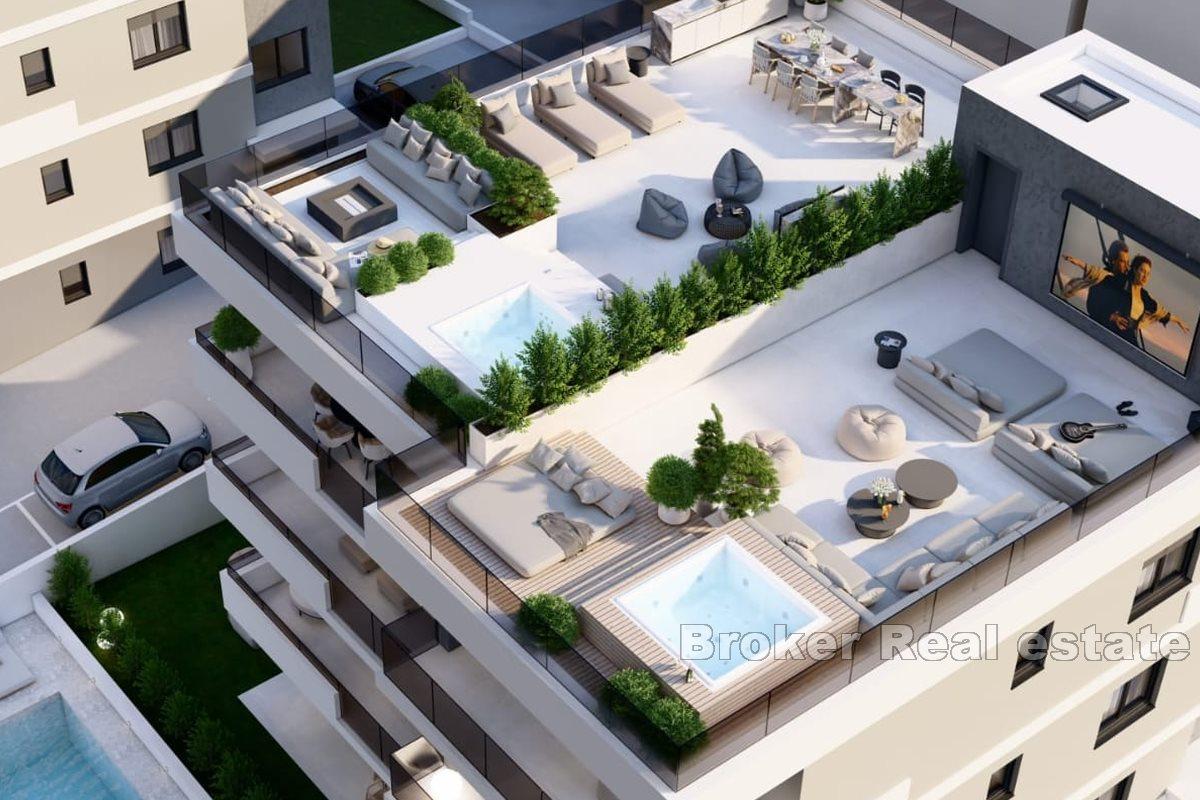 Nově postavené apartmány v blízkosti moře