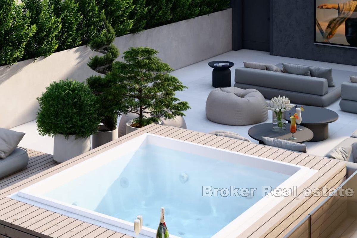 Nově postavené apartmány v blízkosti moře