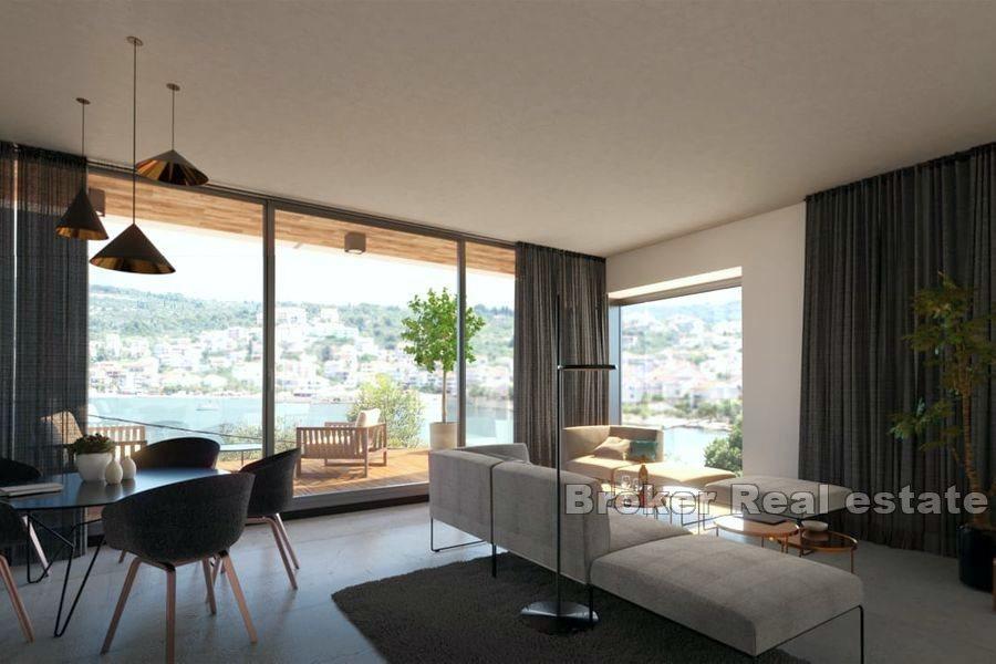 Bella villa con piscina e vista mare