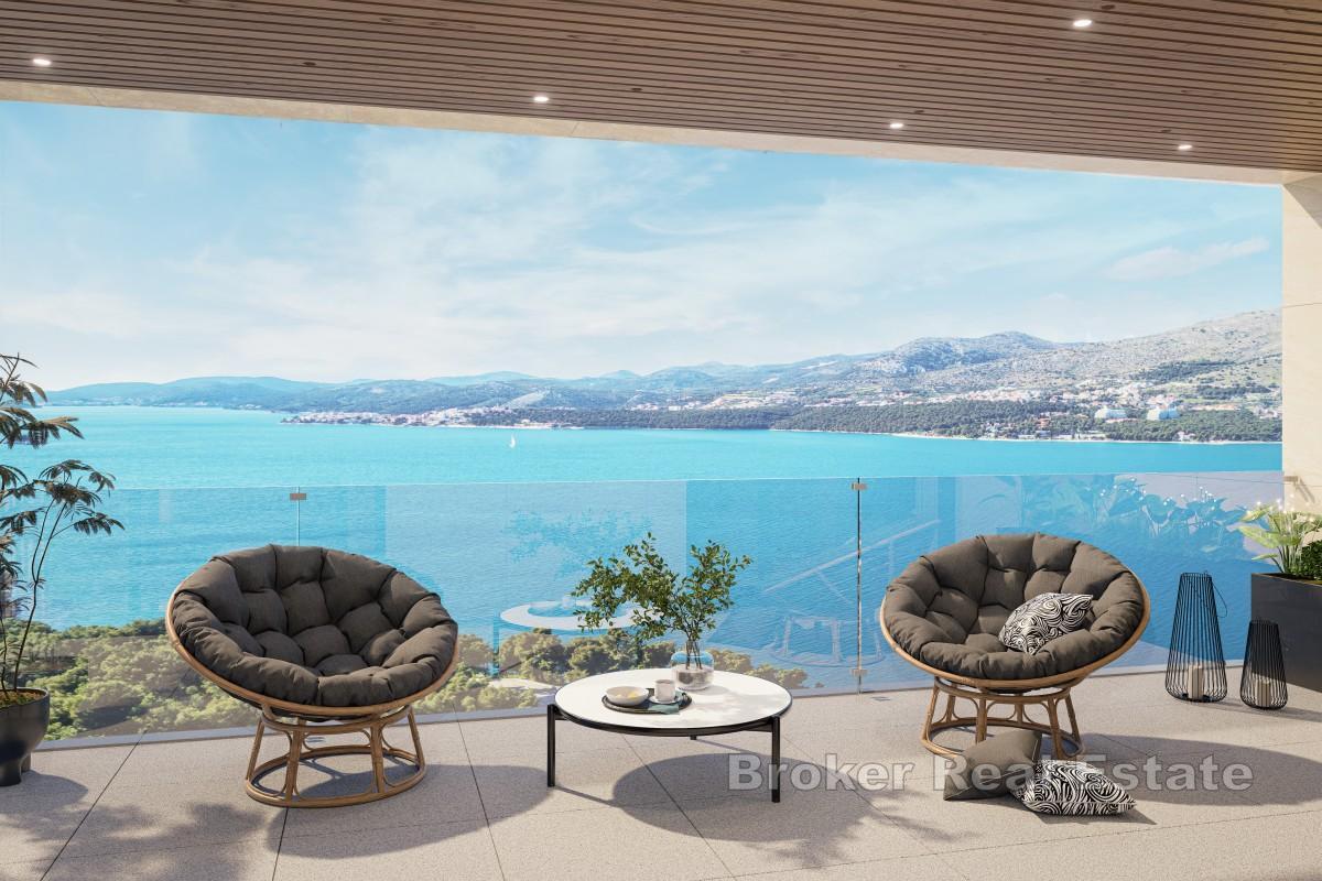 Moderno appartamento in un nuovo edificio in prima fila sul mare