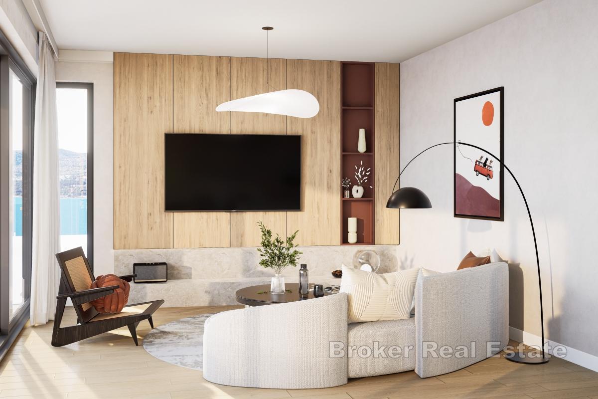 Einzigartige Penthouse-Wohnung mit Dachterrasse in erster Meeresreihe