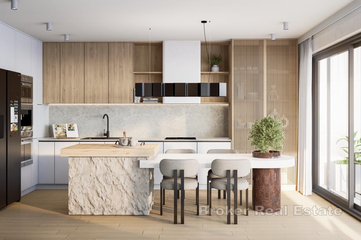 Einzigartige Penthouse-Wohnung mit Dachterrasse in erster Meeresreihe