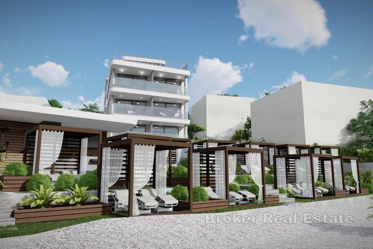 Appartamento con due camere da letto in un nuovo edificio sul mare