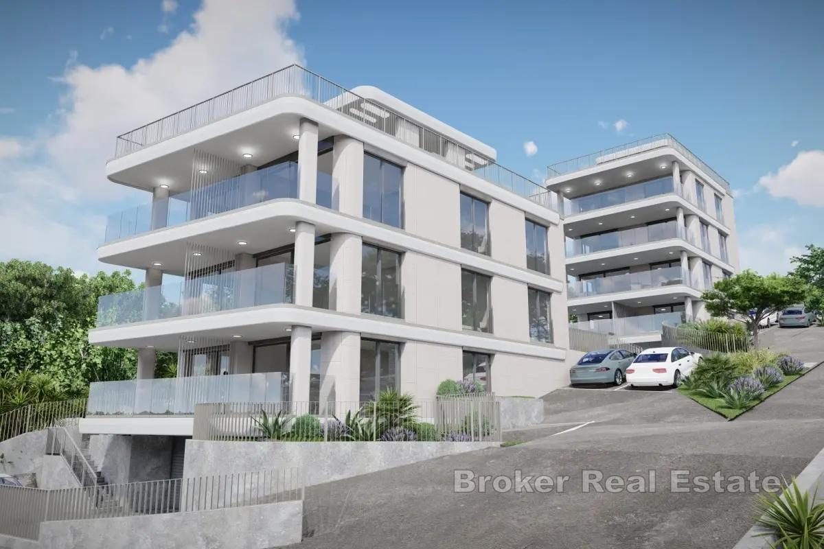 Appartamento con due camere da letto in un nuovo edificio sul mare
