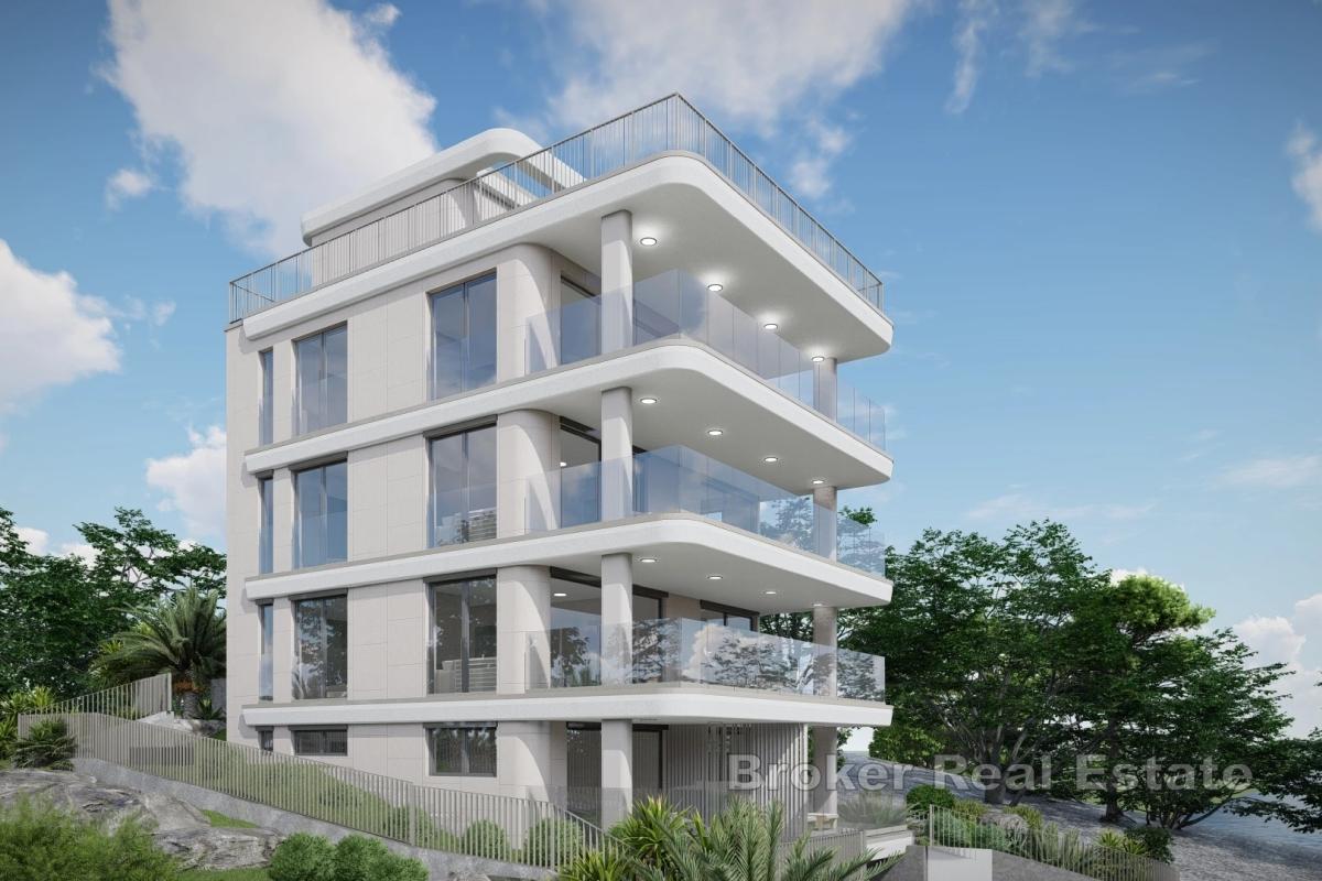 Ein-Zimmer-Wohnung mit Garten in einem Neubau
