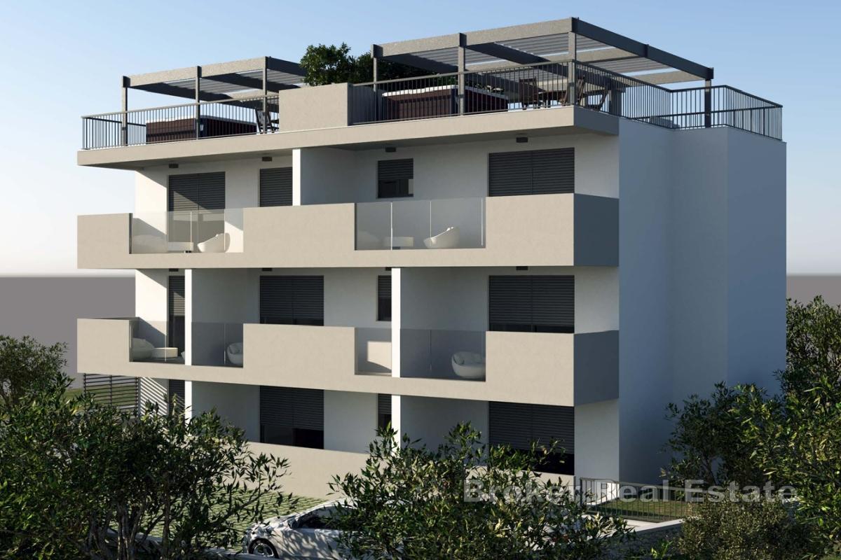 Moderne Penthouse-Wohnung mit Meerblick