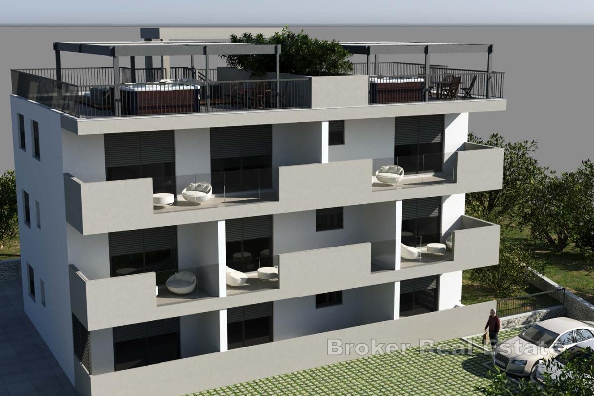 Moderne Penthouse-Wohnung mit Meerblick