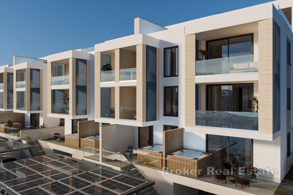 Appartamento con due camere da letto in un nuovo edificio vicino al mare