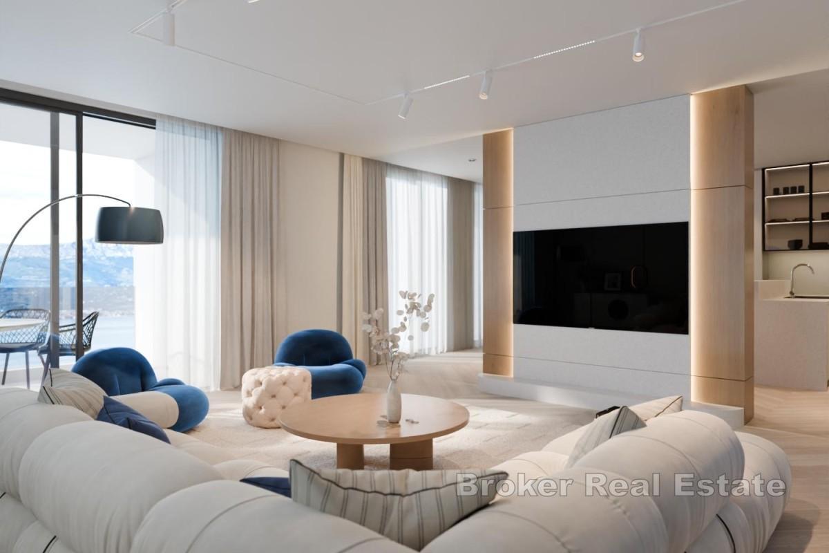Appartamento con due camere da letto in un nuovo edificio vicino al mare