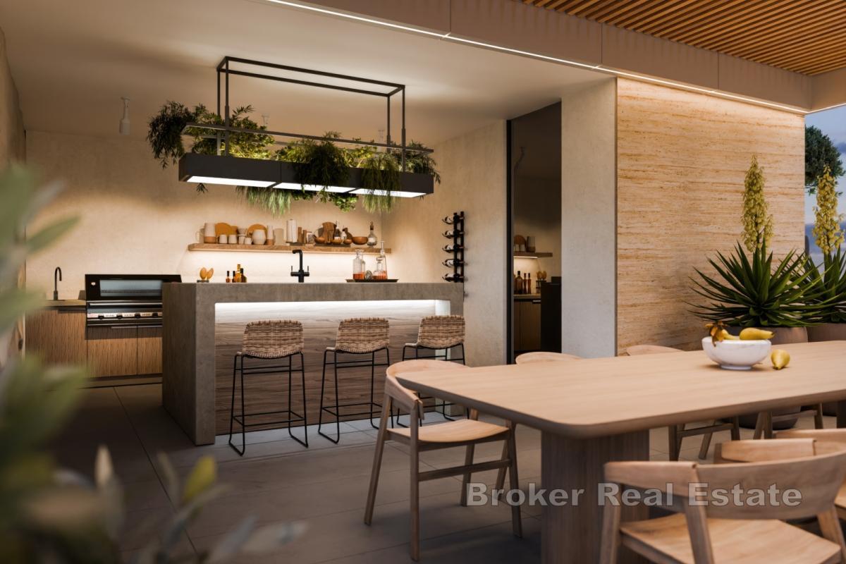 Modernes Penthouse mit Dachterrasse