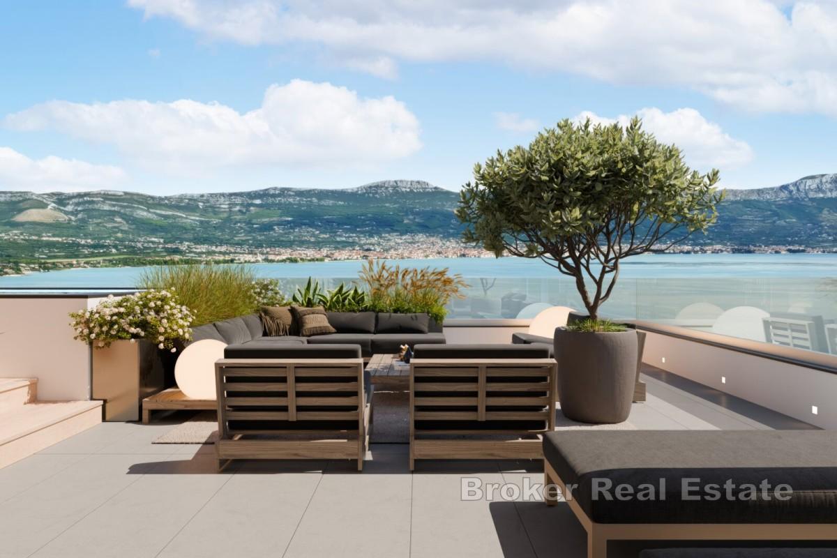 Modernes Penthouse mit Dachterrasse