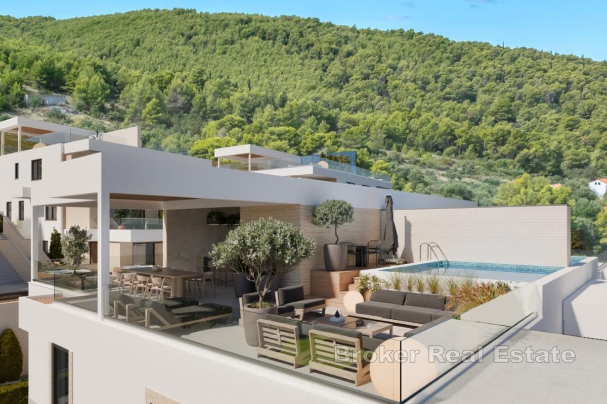 Modernes Penthouse mit Dachterrasse