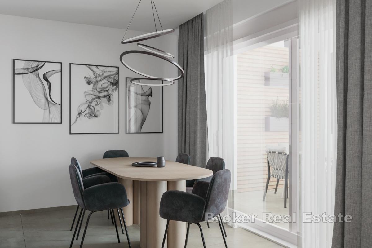 Moderno appartamento con due camere da letto e vista mare