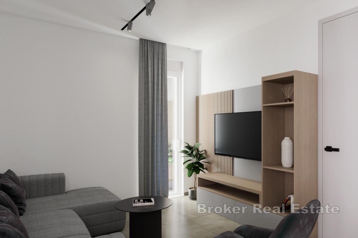 Moderno appartamento con due camere da letto e vista mare