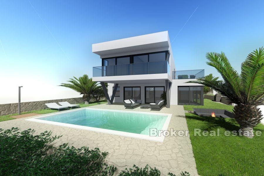 Villa de luxe avec vue mer