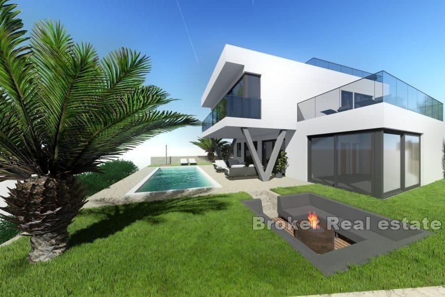 Villa de luxe avec vue mer