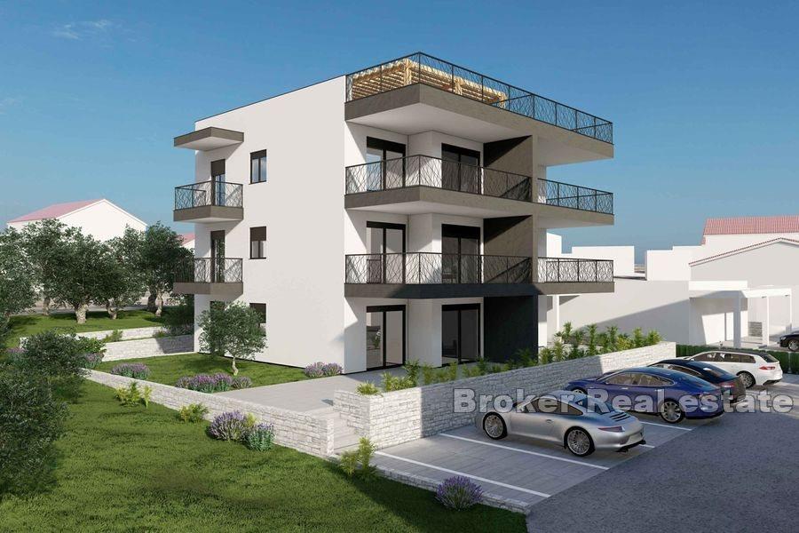 Moderne Apartments mit Meerblick