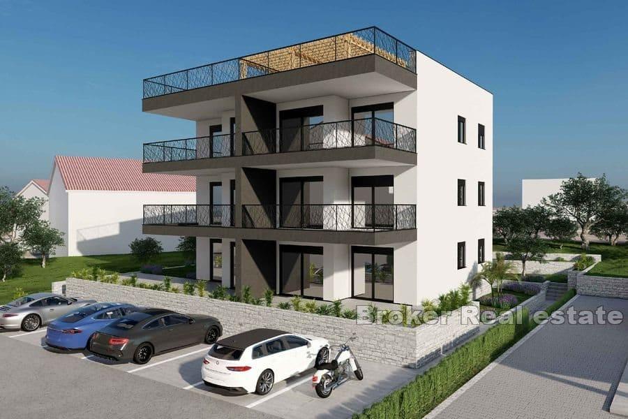 Moderne Apartments mit Meerblick