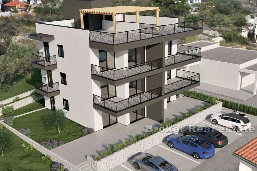 Moderne Apartments mit Meerblick