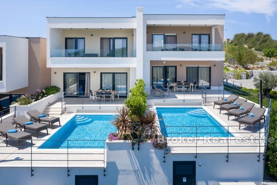 Villas modernes avec piscines