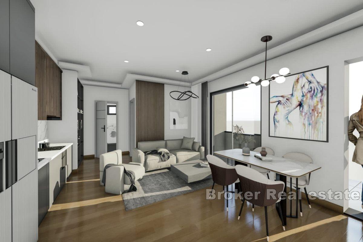 Moderní apartmány v blízkosti moře
