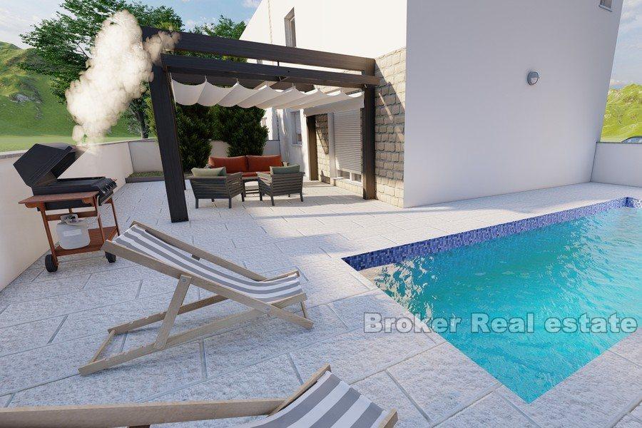 Villa moderna con piscina
