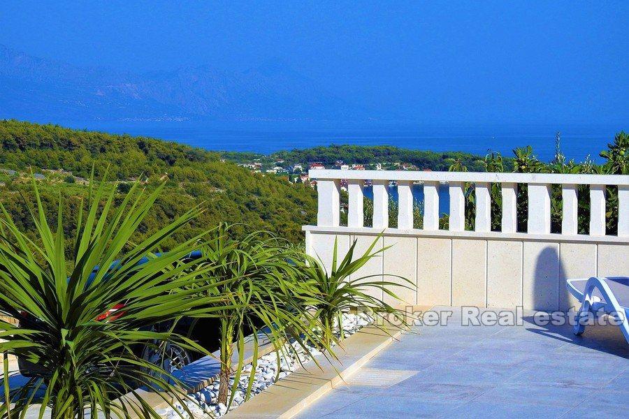 Belle villa, vue mer