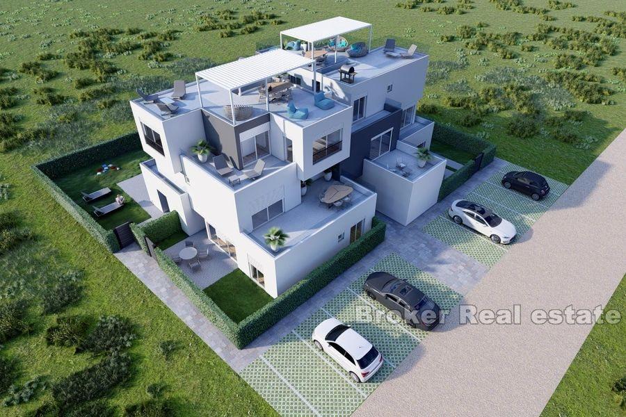 Apartamenty w nowym budynku z widokiem na morze