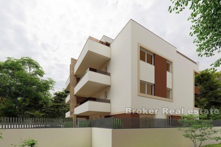 Apartments in new building