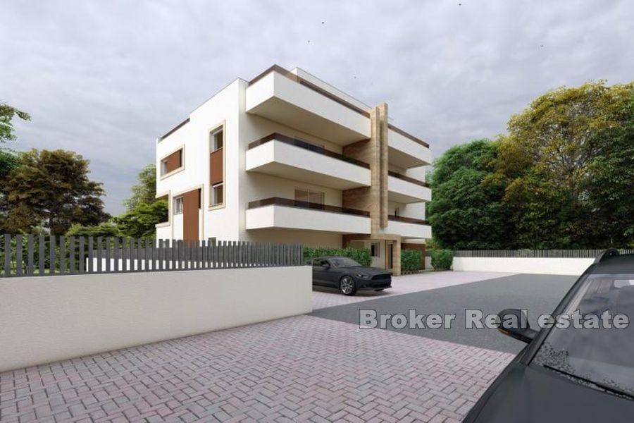 Apartments in new building