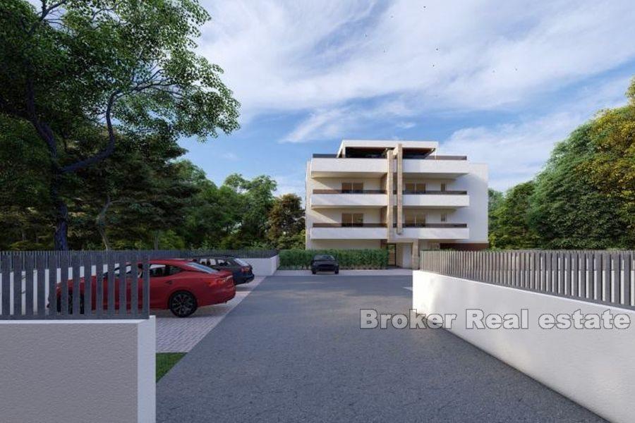 Apartments in new building