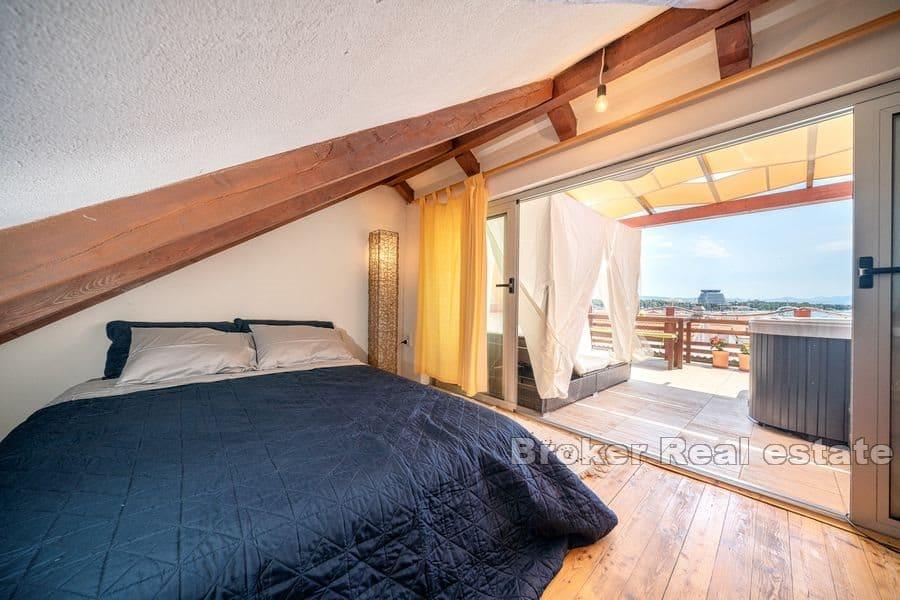 Casa con vista mare