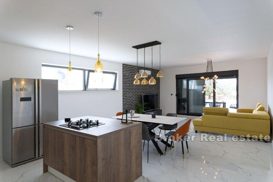 Modern villa with panoramic view