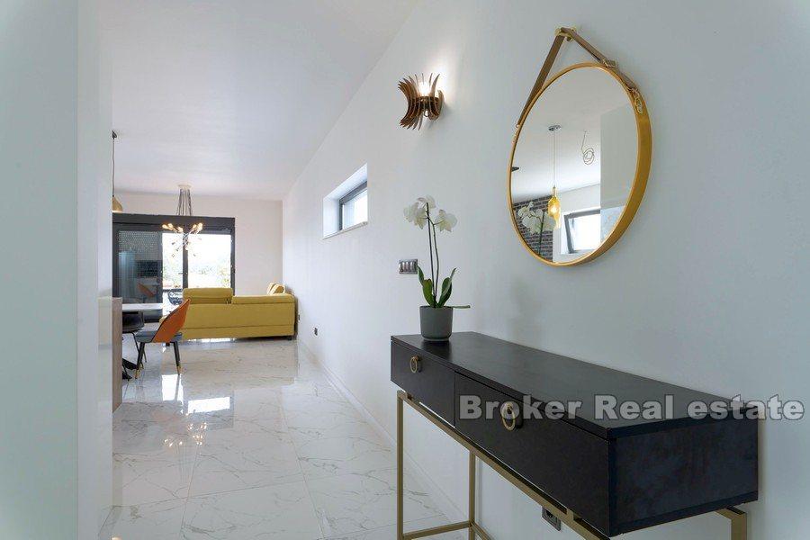 Modern villa with panoramic view