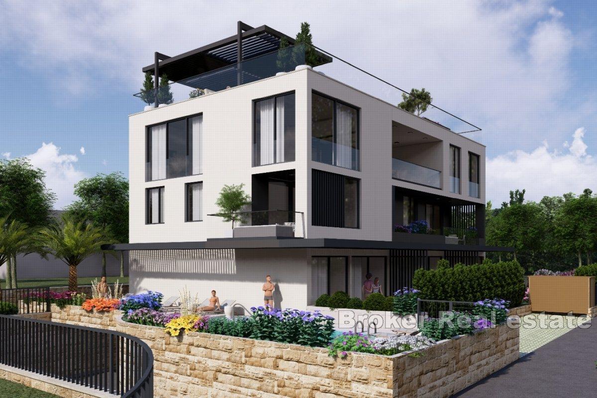 Neugebautes Penthouse mit Panoramablick aufs Meer