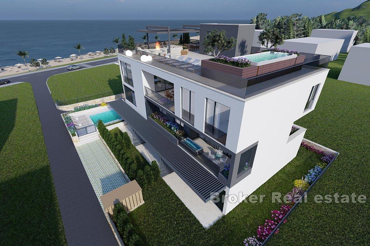 Neugebautes Penthouse mit Panoramablick aufs Meer