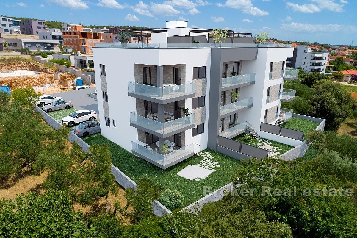 Zweizimmer-Penthouse mit Dachterrasse und Meerblick