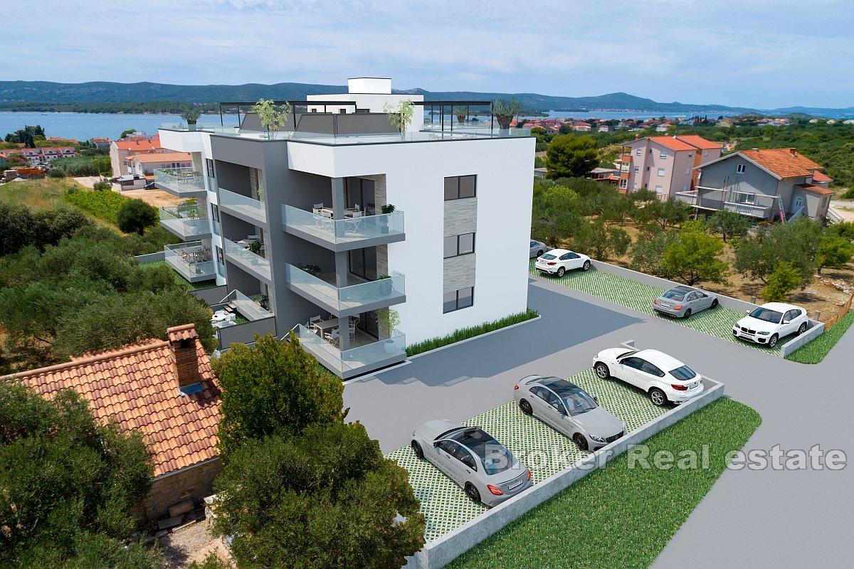 Zweizimmer-Penthouse mit Dachterrasse und Meerblick