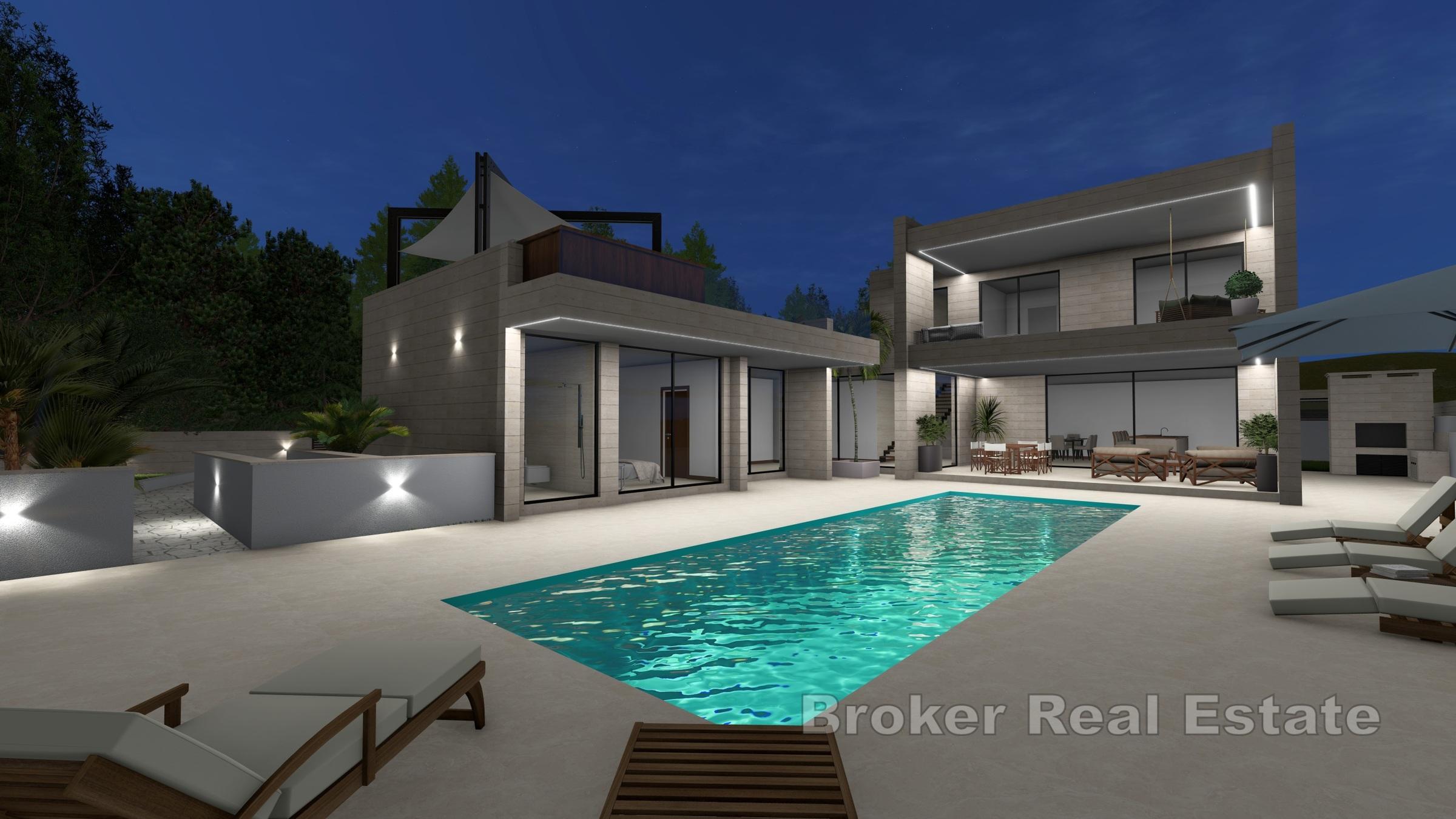 Einzigartige Villa mit Pool und Meerblick