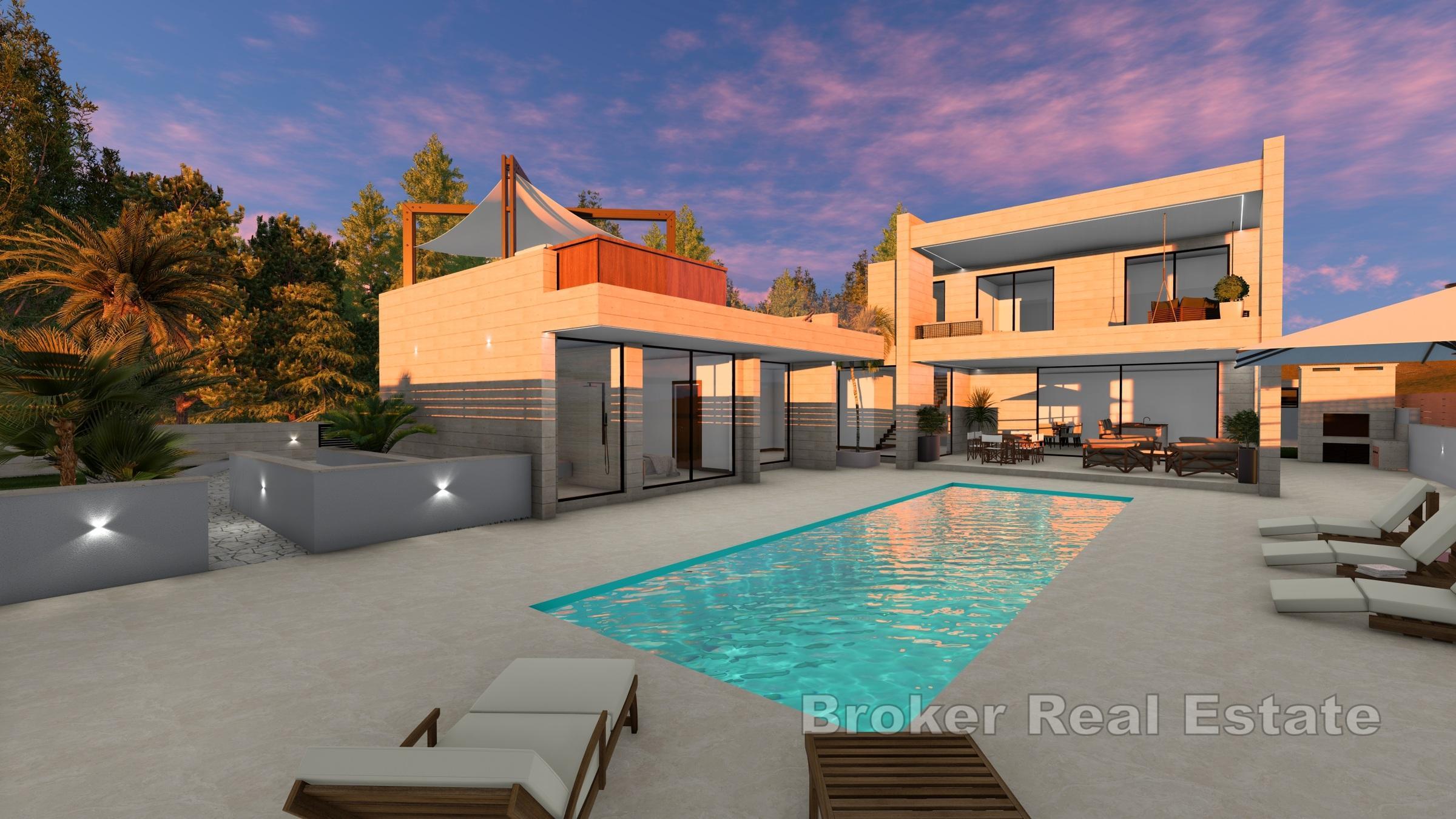 Einzigartige Villa mit Pool und Meerblick