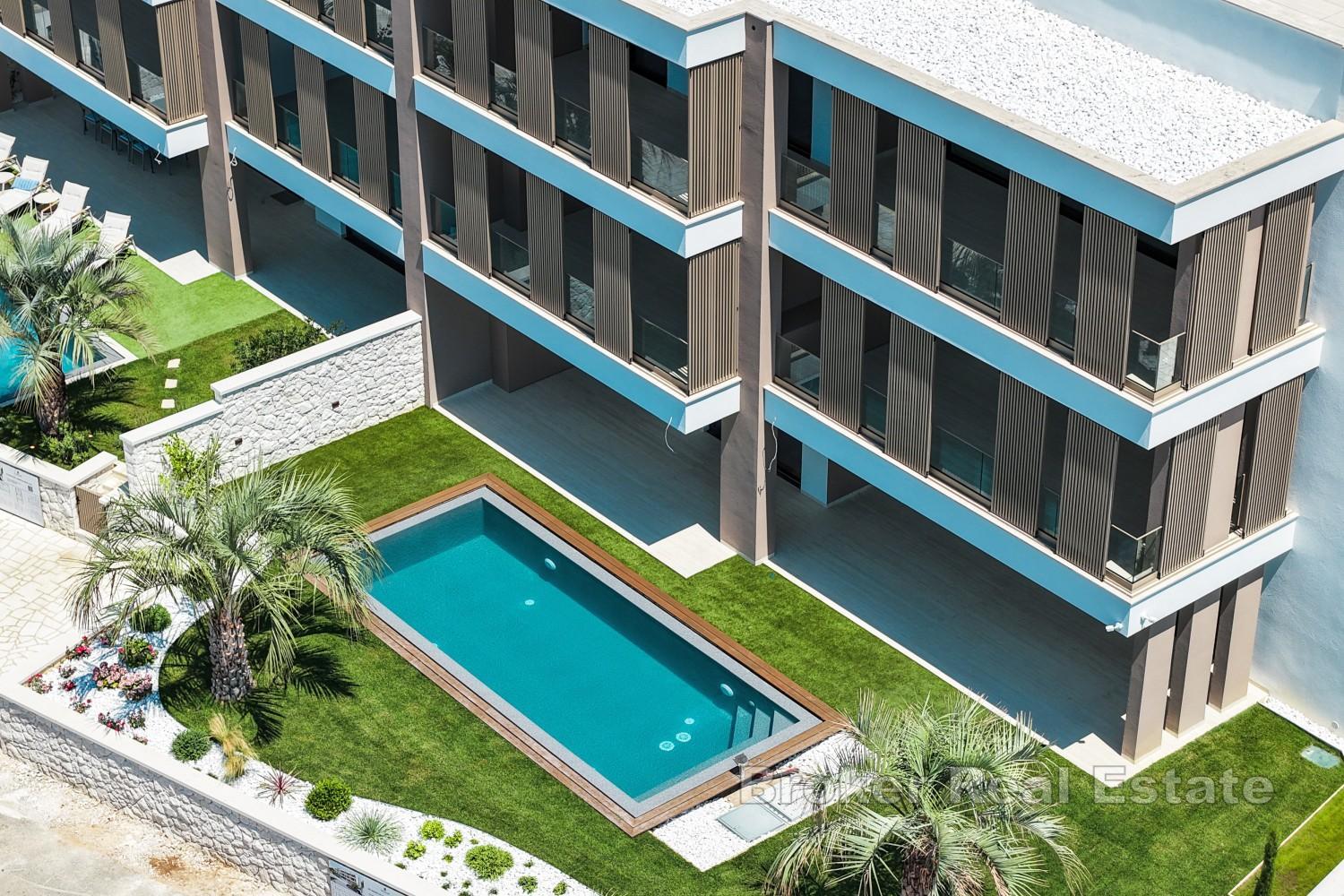 Luxusní apartmán v novostavbě přímo u pláže
