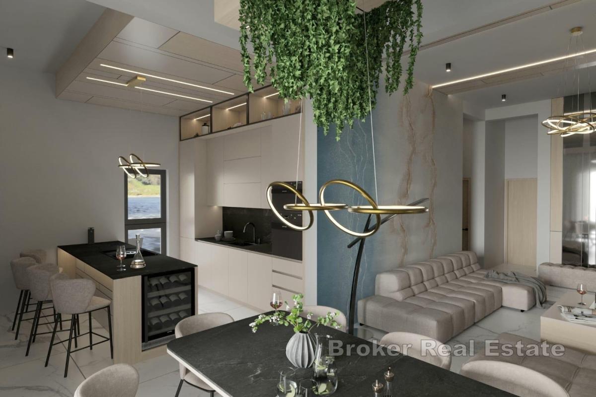 Apartmán se soukromým bazénem v první řadě u moře