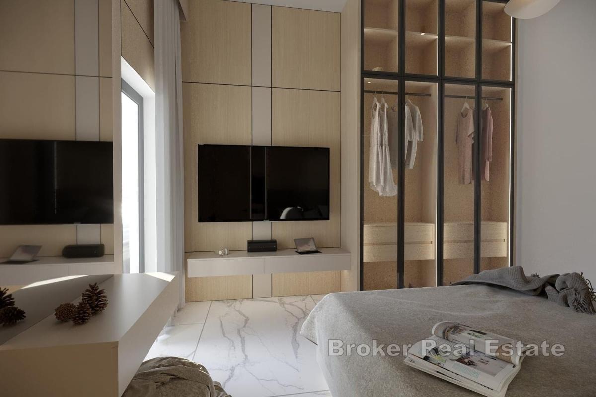 Apartmán se soukromým bazénem v první řadě u moře