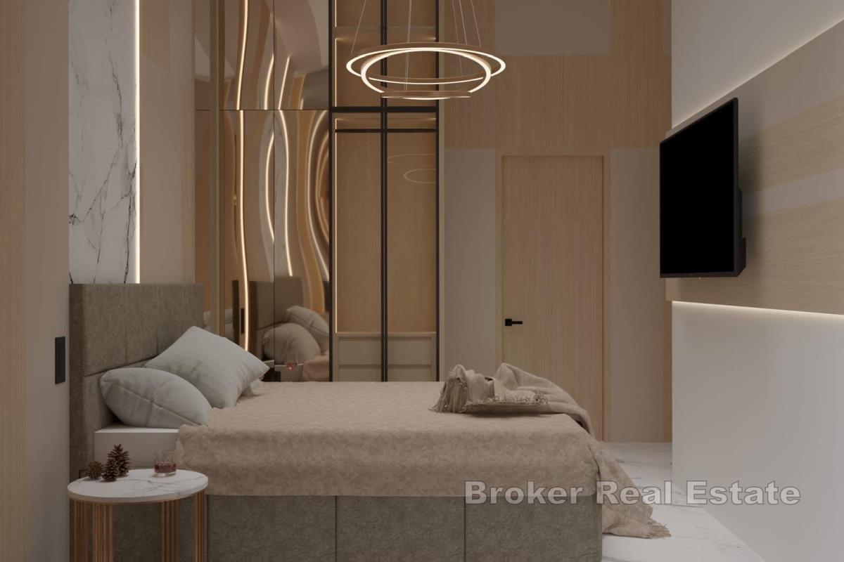 Apartmán se soukromým bazénem v první řadě u moře