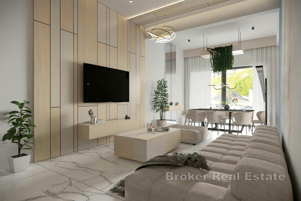 Exklusives Penthouse mit Dachterrasse und Pool in erster Meereslinie