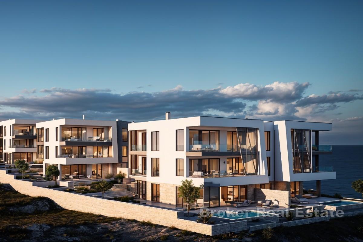 Großzügige Erdgeschosswohnung mit Pool in einem modernen Neubau