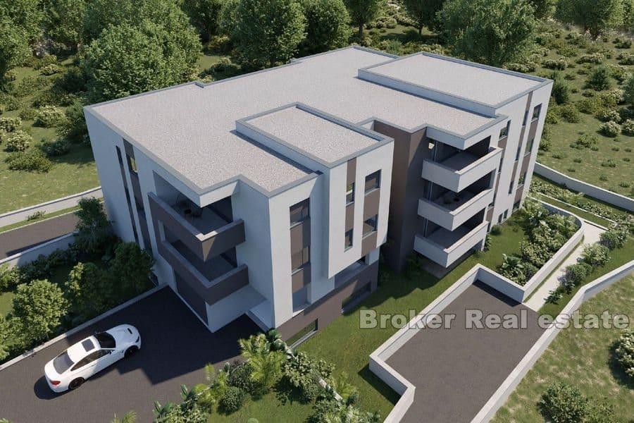 Bellissimi appartamenti in un nuovo edificio