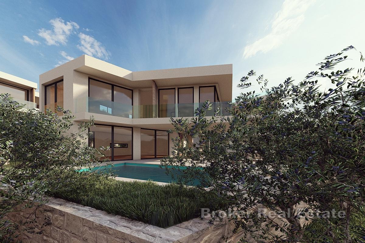 Villa in ruhiger Lage mit Panoramablick auf das Meer