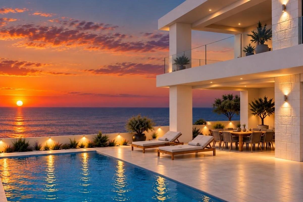 Moderne Villa mit traumhaftem Meerblick
