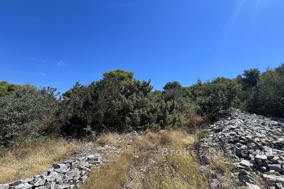 Terrain constructible dans un quartier paisible de l'île